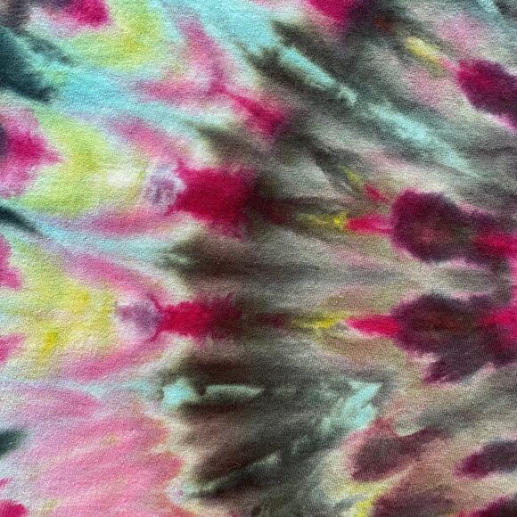 Ice Dyed Unisex T-shirt - Tie Dye Spiral - Short-sleeve Tee - Handmade (2XLarge) - Picture 8 of 12